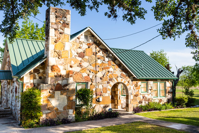 Texas Rock House Farm House